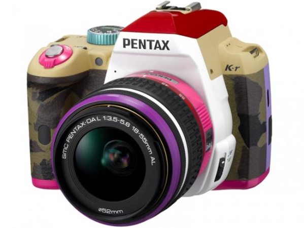 Pentax представила зеркальный цифровой фотоаппарат K-r ‘Bonnie Pink’