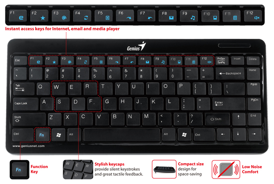 Клавиатура Genius LuxeMate i202 вышла на российский рынок