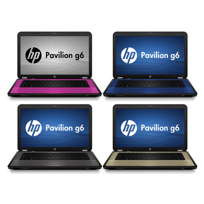 Новая серия ноутбуков HP Pavilion g6