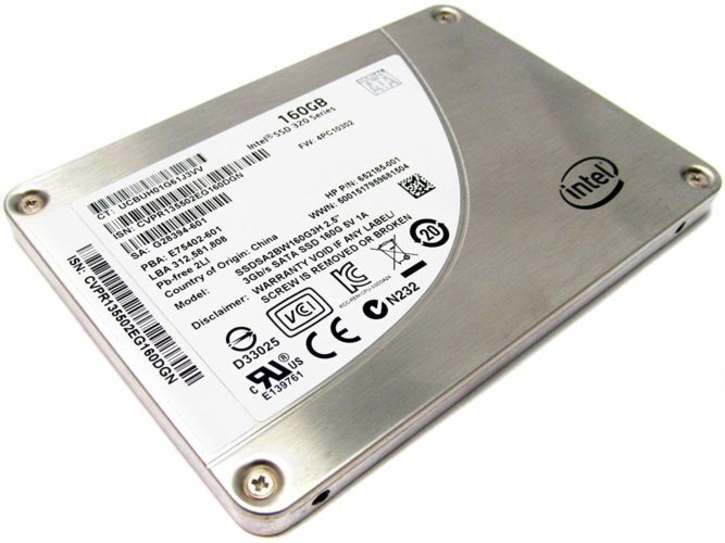 Intel выпустила твердотельные диски на 600 Гб