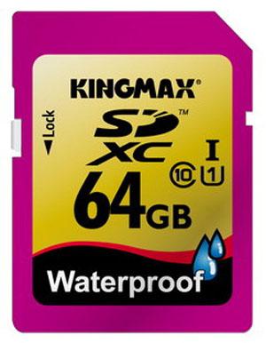 Kingmax разработал водонепроницаемую карту памяти