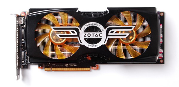 Видеокарта с заводским разгоном Zotac GeForce GTX 580 AMP2! Edition