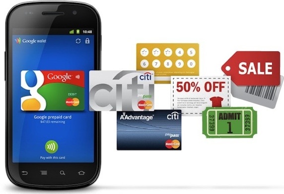 Google заменяет банковские карточки на смартфон