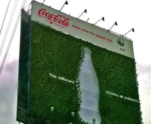 Coca-Cola создает "зеленую" рекламу