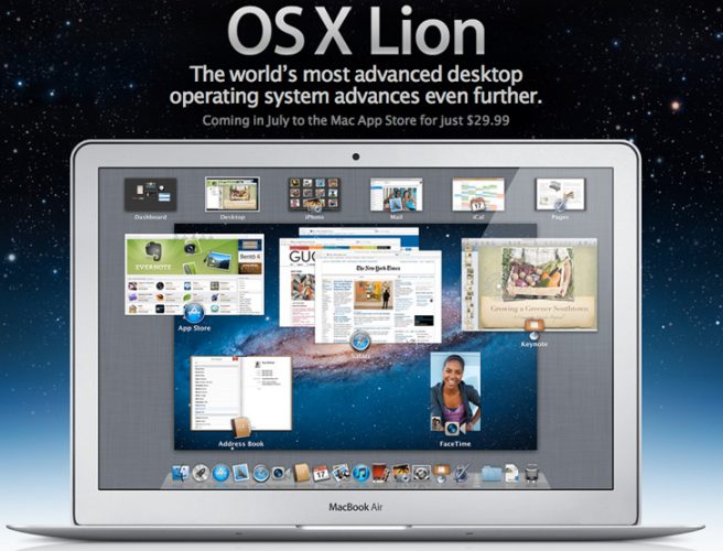 Mac OS X 10.7 Lion Golden Master доступна для скачивания разработчиками
