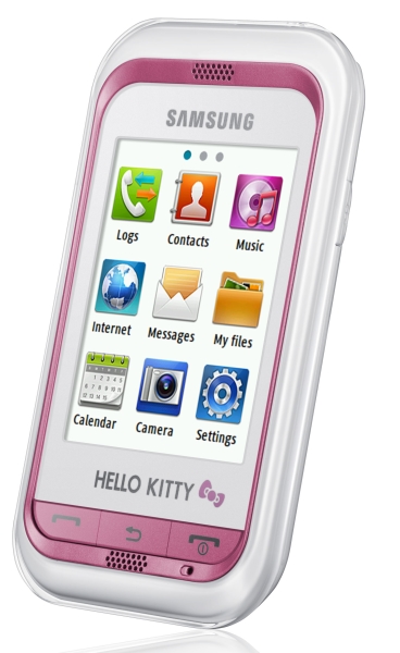 Телефон Samsung в стилистике Китти