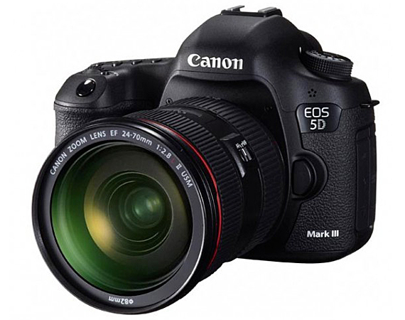 Canon представляет зеркальную фотокамеру EOS 5D Mark III