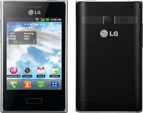 LG анонсирует бюджетный смартфон LG Optimus L3