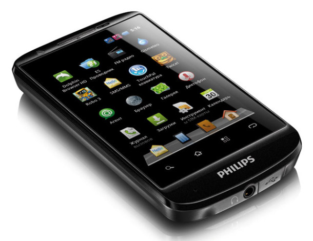 Андроидный Philips W626