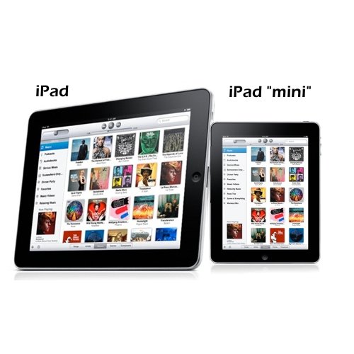Слухи о iPad mini: экран в 7,85"?