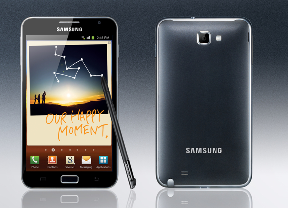 Samsung Galaxy Note обновлен до Android 4.0