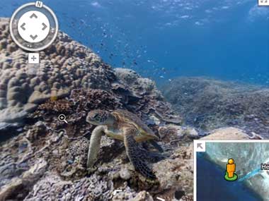 Google Maps предоставит возможность посмотреть панорамы Большого Барьерного рифа