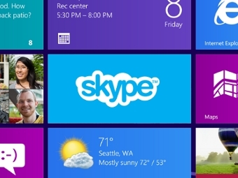 Skype представил приложение для Windows 8