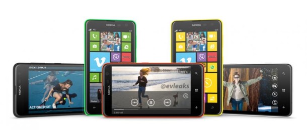 Представлен самый большой смартфон Lumia 625