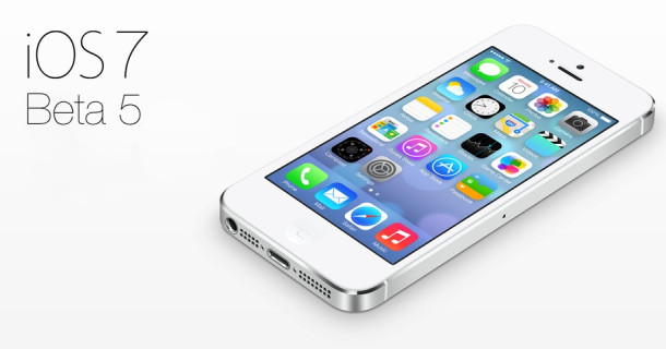 Apple неожиданно презентовала 5-ое бета-поколение iOS 7