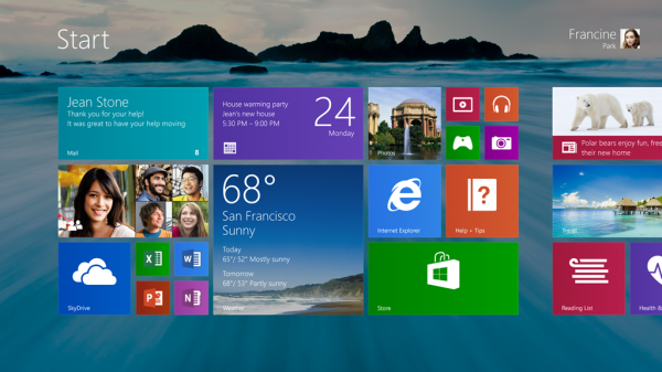 Windows 8.1: выход назначен на 18 октября