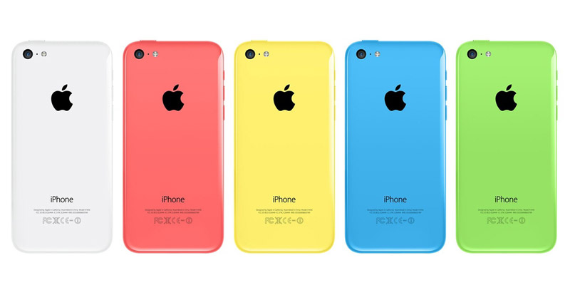 Iphone 5c - первая линия компании, выполненная в цвете