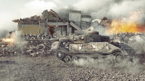 разрушение стен World of Tanks