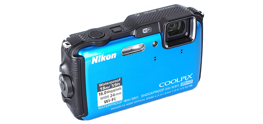 Фотокамера COOLPIX AW120. Обзор и основные функции