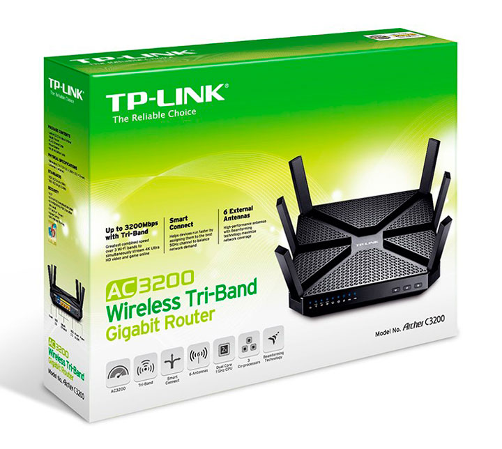 Обзор TP-LINK Archer C3200