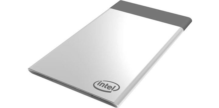 ПК размером с кредитку карту от Intel CES 2017