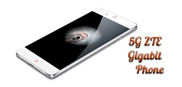 5G Смартфон ZTE Gigabit Phone