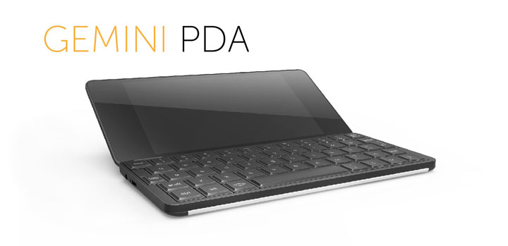 Gemini PDA Суперкомпактный ноутбук