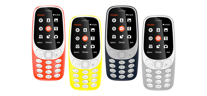 Анонсированный Nokia 3310