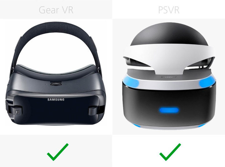 Поддержка геймпадов Samsung Gear VR (2017) и Sony PlayStation VR