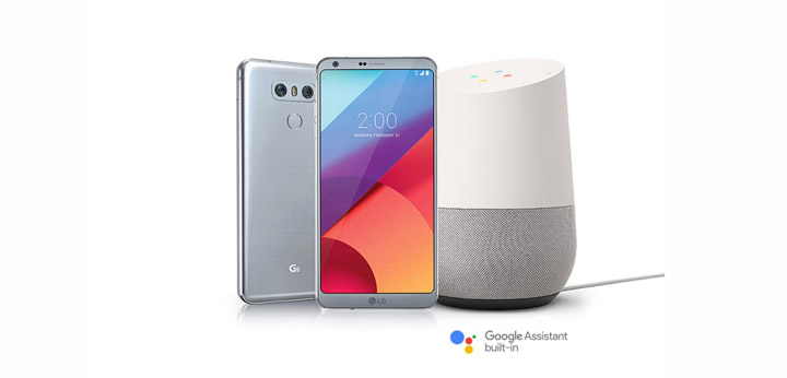 Бытовые приборы LG с Google Home