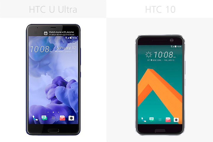 Сравнение смартфонов HTC 10 Lifestyle или HTC U Ultra