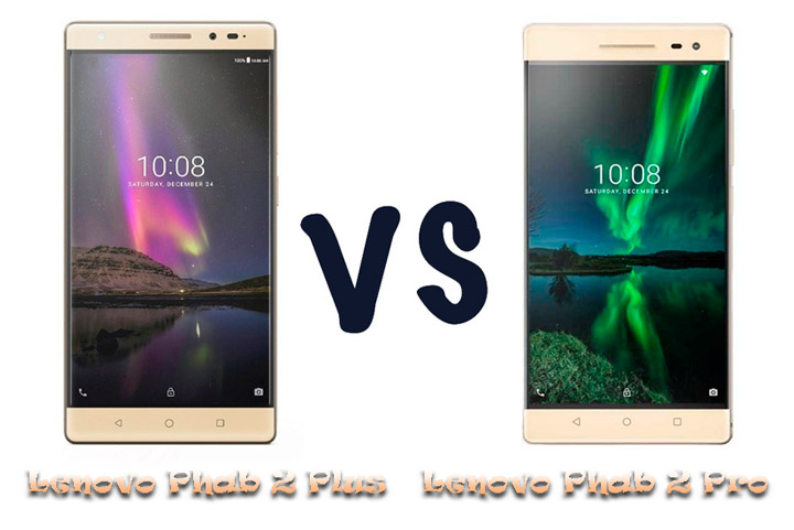 Сравнение смартфонов Lenovo Phab 2 Plus или Lenovo Phab 2 Pro