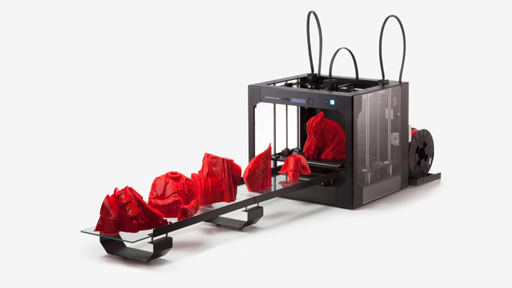Созданн конвейерный 3D принтер для серийного производства