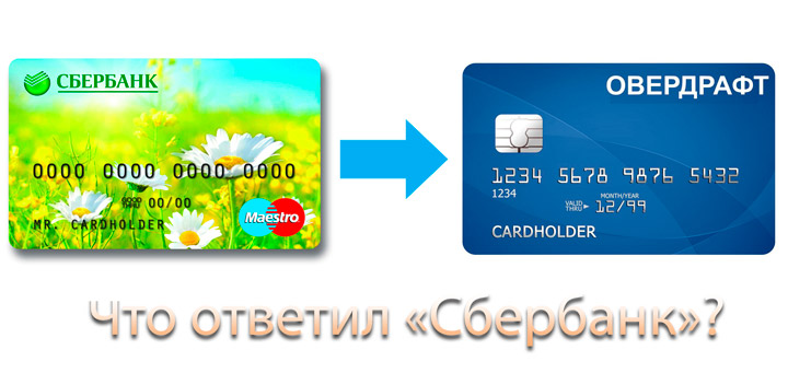 «Сбербанк» изменил статус дебетовых карт клиентов на овердрафтные