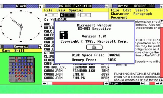 Windows 1.0 отметила «день варенья»!