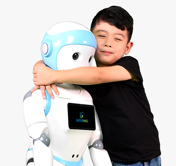 Папа играет робот. Роботы для детей. Искусственный интеллект для детей. Робот малыш. Мальчик робот.