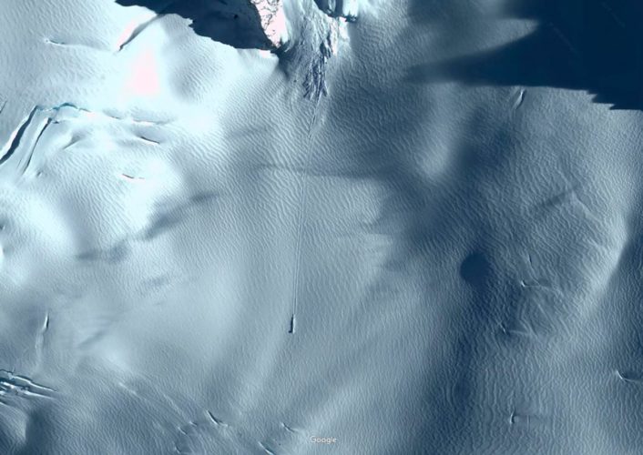 Google Maps в Антарктиде