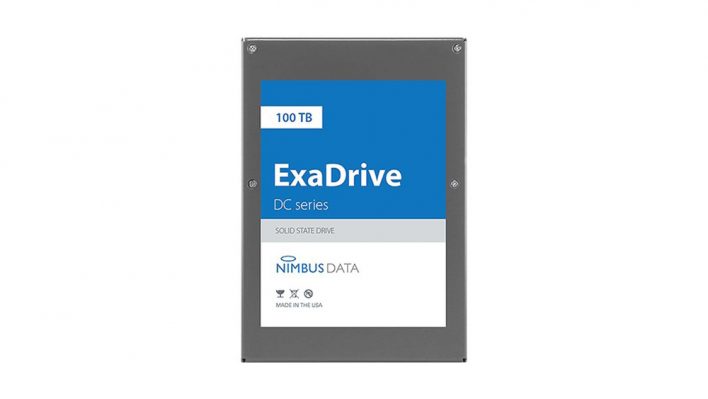 Накопитель Nimbus Data ExaDrive DC100 получит емкость 100 Тб!