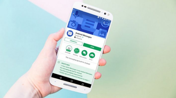 Google меняет способ обмена SMS на Android
