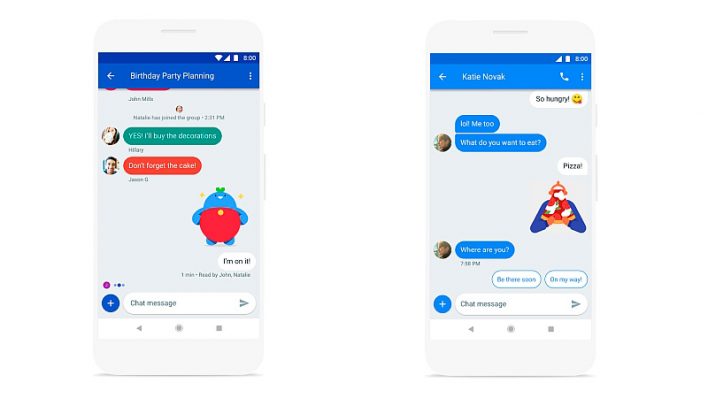 Google меняет способ обмена SMS на Android