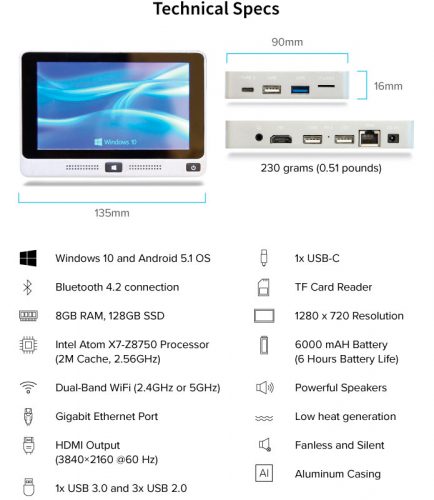 Mini PC — карманный компьютер с полноценной Windows 10