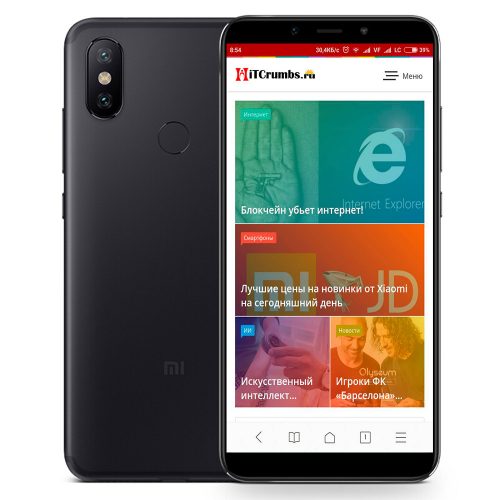 Смартфон Xiaomi Mi A2 показался до официального анонса