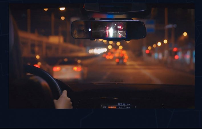 Xiaomi выпустила «умное» зеркало для авто Mi Rearview Mirror Recorder