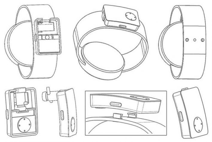 Huawei получила патент на смарт-часы с хранилищем в наушниках