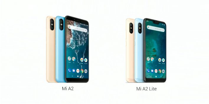 Xiaomi провела презентацию смартфонов Mi A2 и Mi A2 Lite