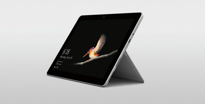 Анонсирован планшет Microsoft Surface Go