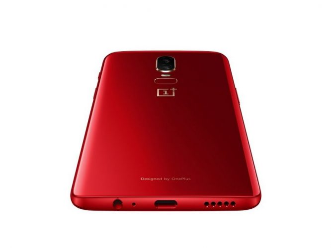 Анонсирован красный смартфон OnePlus 6