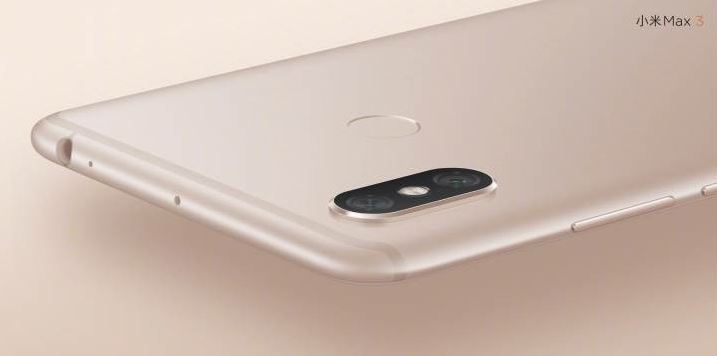Официальные характеристики Xiaomi Mi Max 3