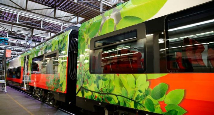 Аккумуляторные поезда скоро запустят в Австрии