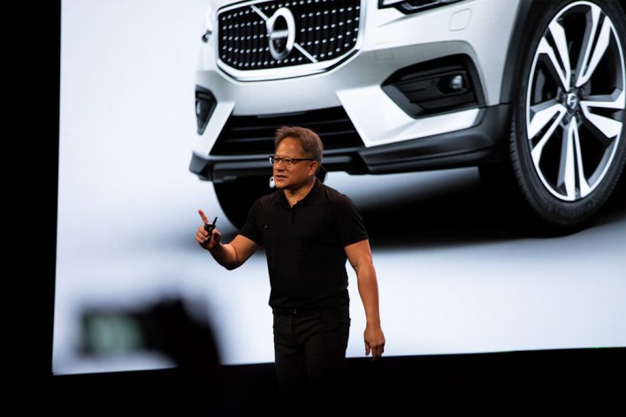 Nvidia станет частью самоуправляемых автомобилей Volvo